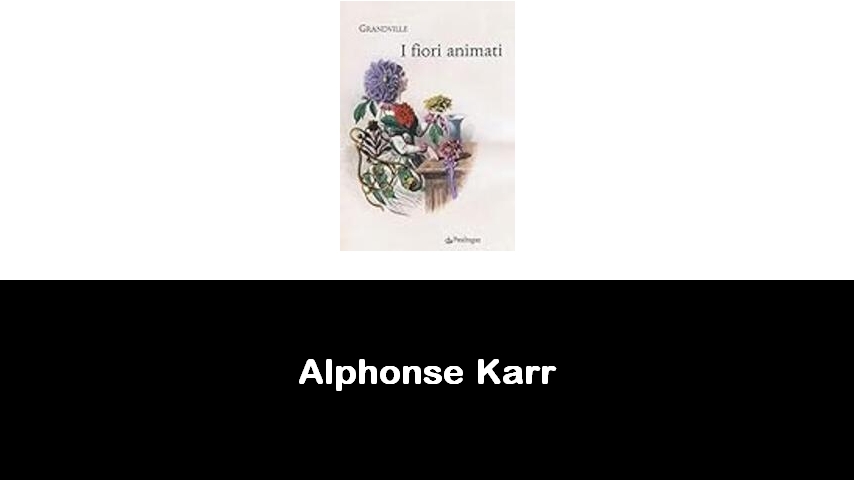 libri di Alphonse Karr