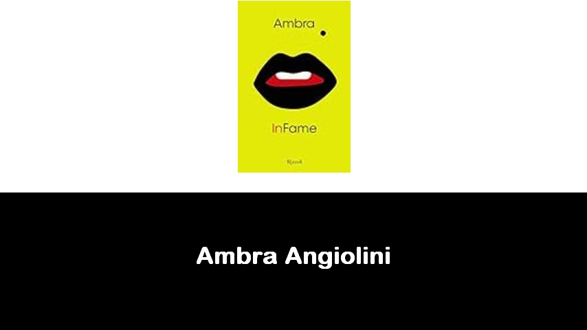 libri di Ambra Angiolini