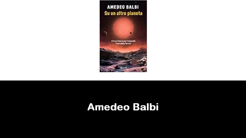 libri di Amedeo Balbi