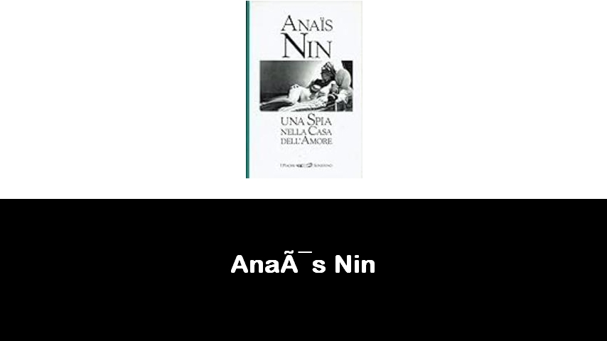 libri di Anaïs Nin