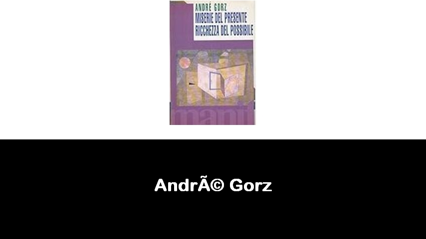 libri di André Gorz