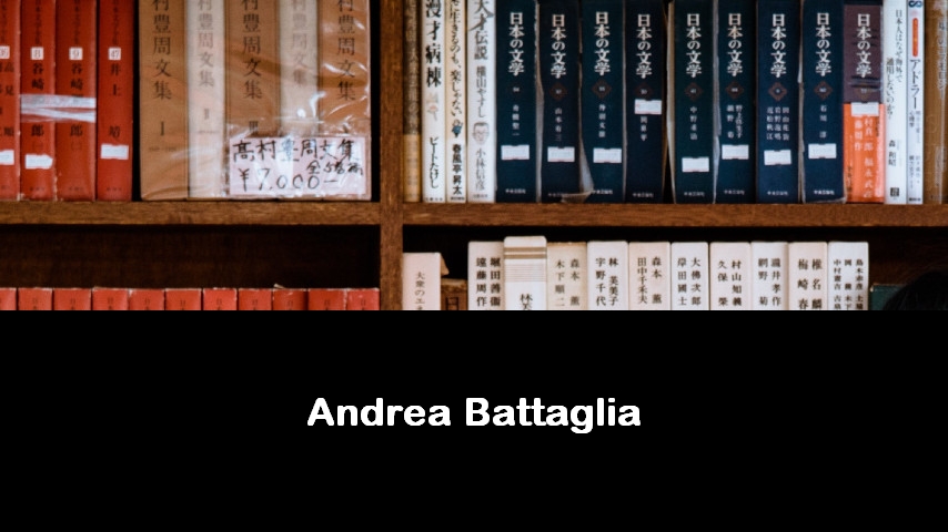 libri di Andrea Battaglia