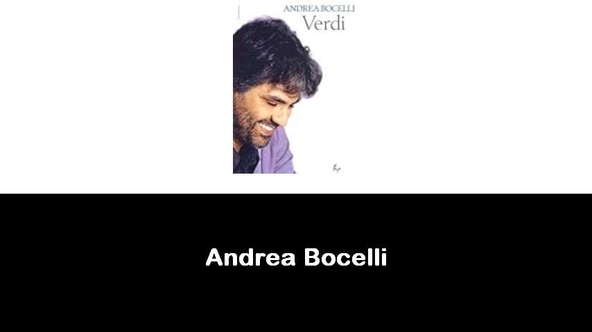 libri di Andrea Bocelli