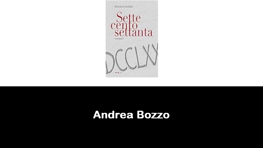 libri di Andrea Bozzo