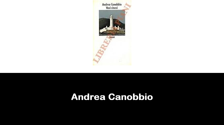 libri di Andrea Canobbio