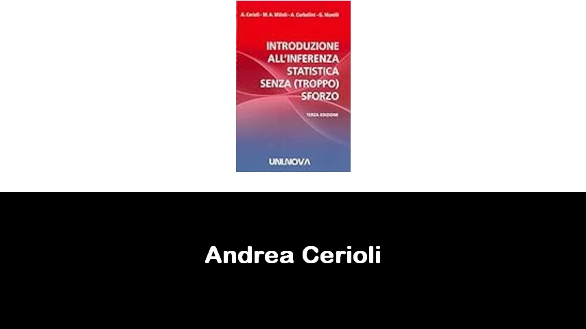 libri di Andrea Cerioli