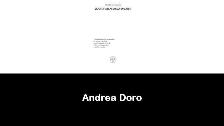 libri di Andrea Doro