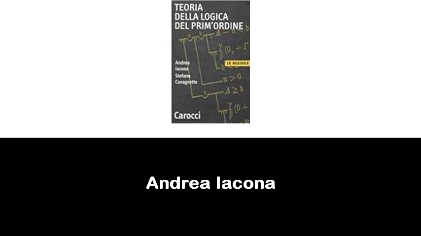 libri di Andrea Iacona