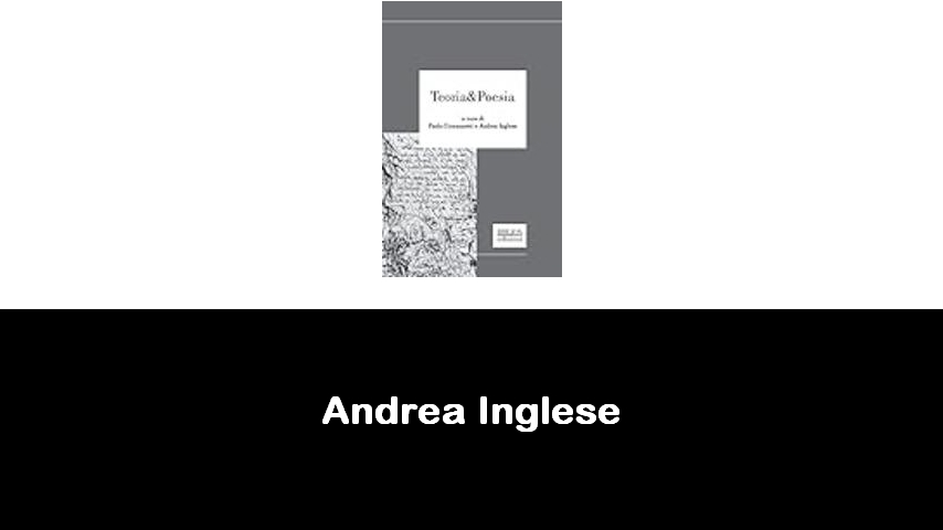 libri di Andrea Inglese