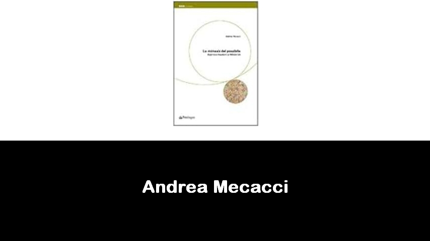 libri di Andrea Mecacci