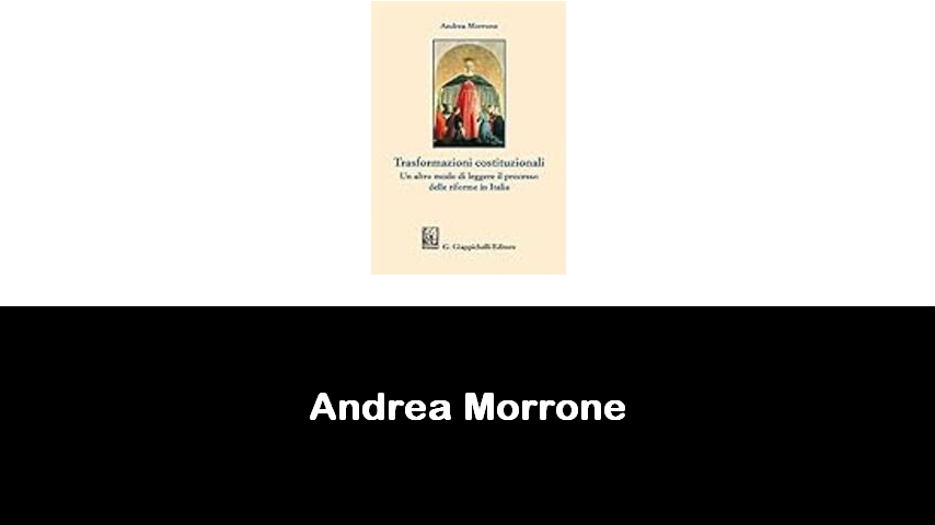 libri di Andrea Morrone