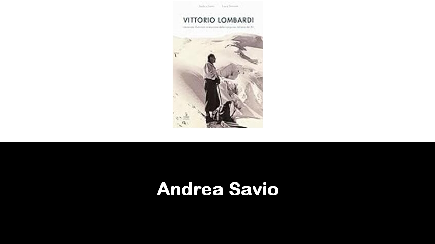 libri di Andrea Savio