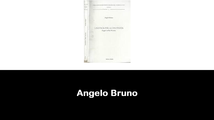 libri di Angelo Bruno