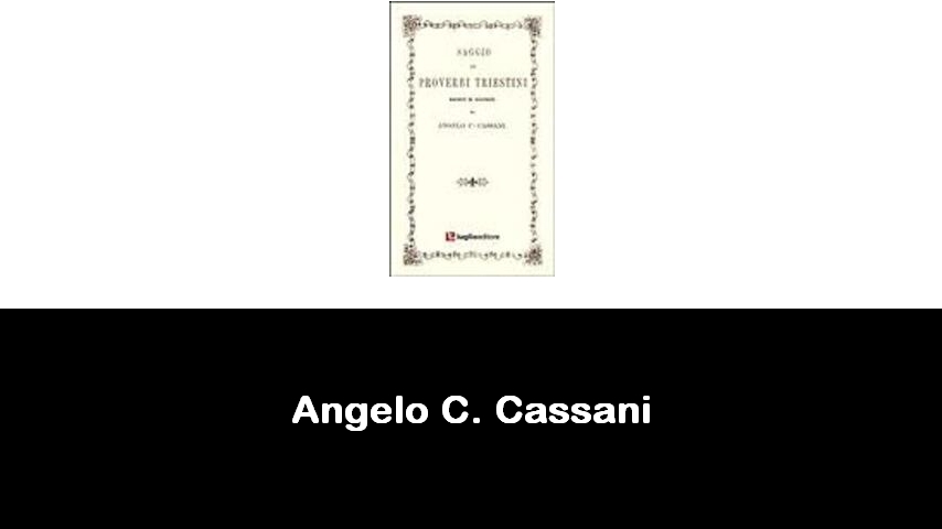 libri di Angelo C. Cassani