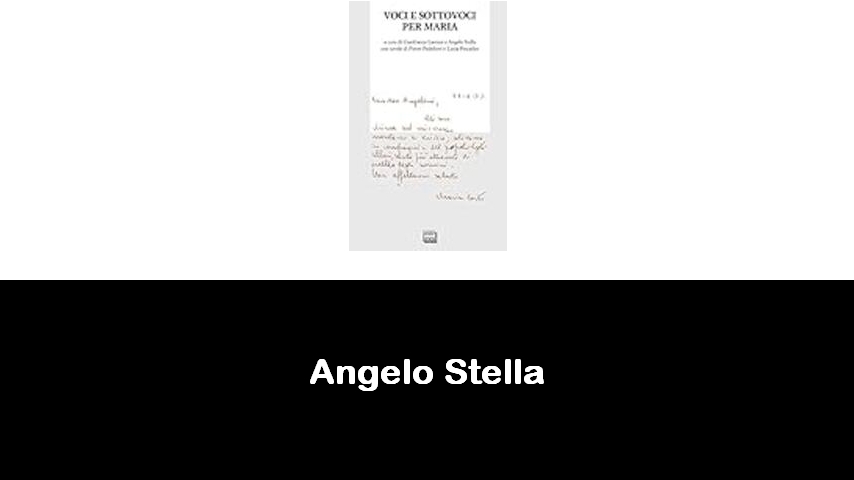 libri di Angelo Stella