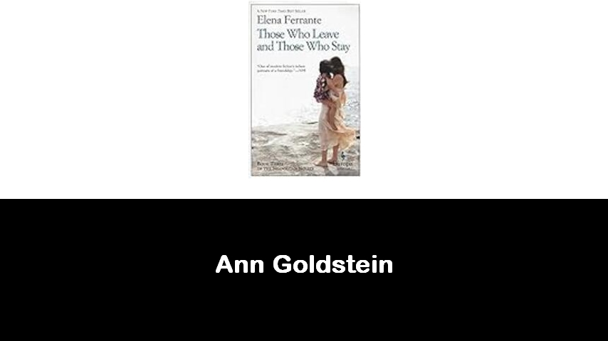 libri di Ann Goldstein