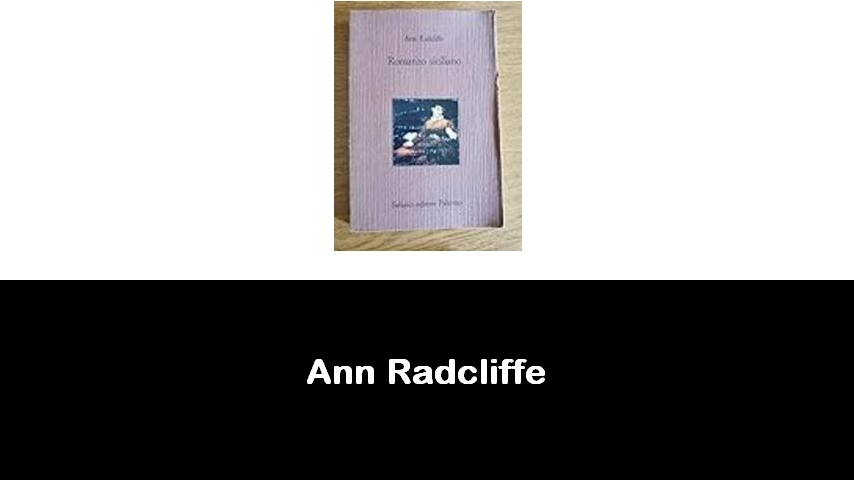 libri di Ann Radcliffe