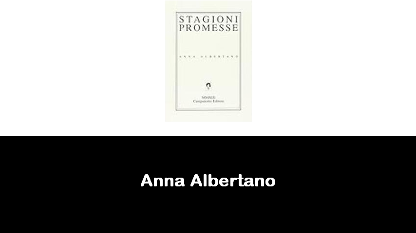 libri di Anna Albertano