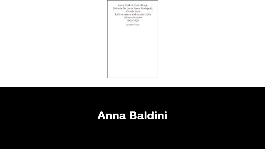 libri di Anna Baldini