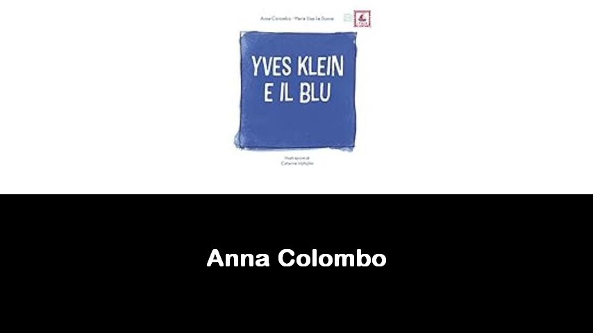 libri di Anna Colombo