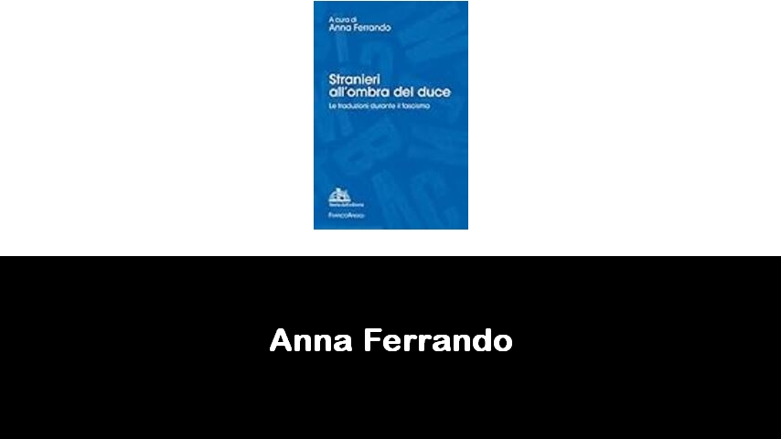 libri di Anna Ferrando