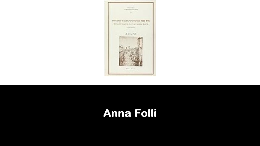 libri di Anna Folli