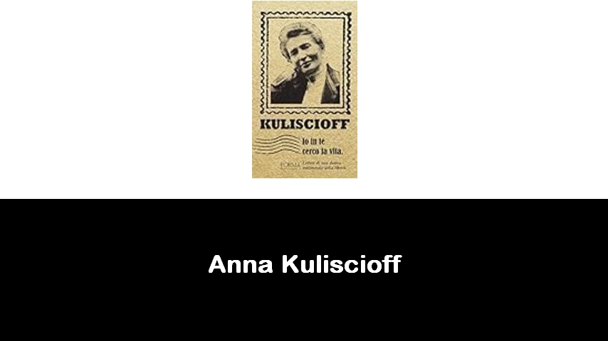 libri di Anna Kuliscioff