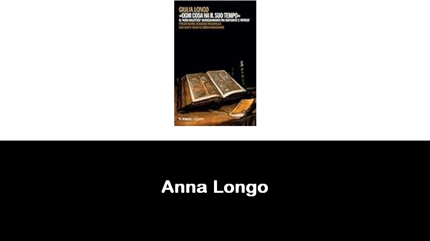 libri di Anna Longo