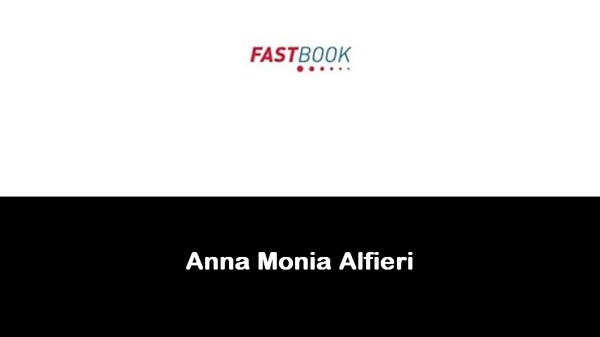 libri di Anna Monia Alfieri