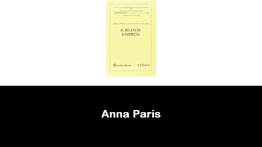 libri di Anna Paris