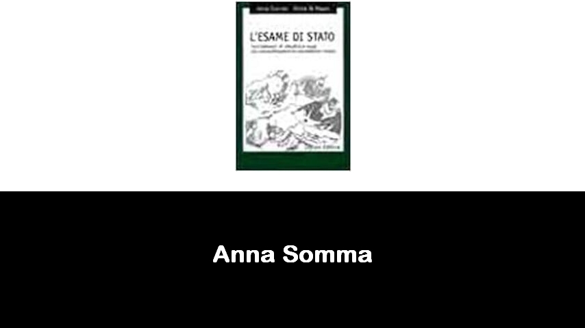 libri di Anna Somma