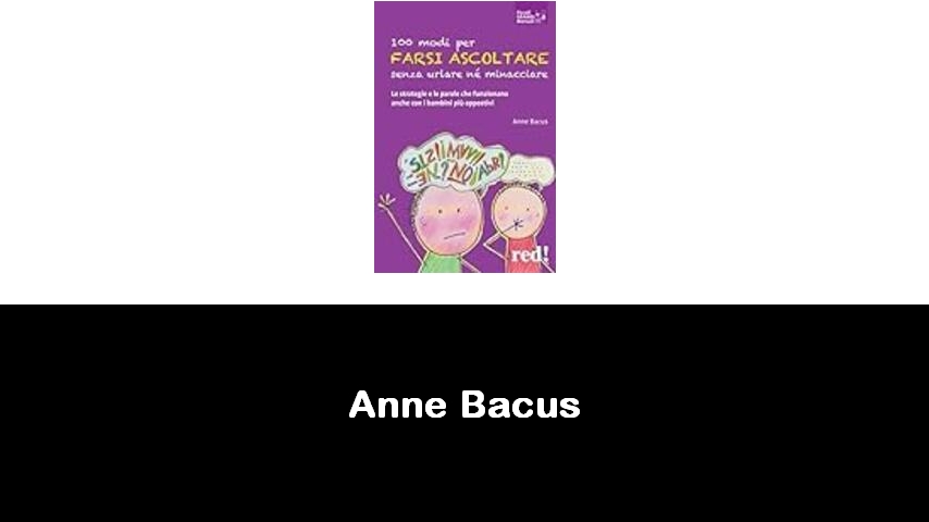 libri di Anne Bacus