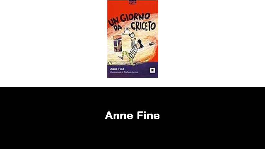 libri di Anne Fine