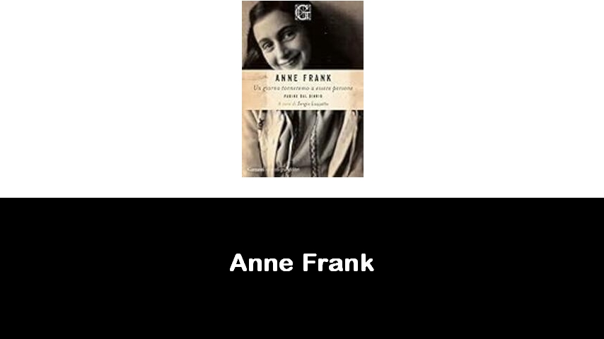 libri di Anne Frank