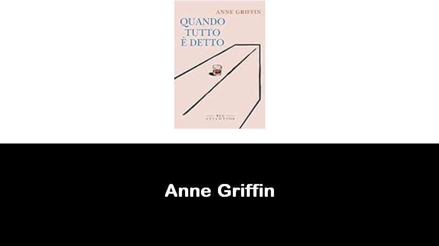 libri di Anne Griffin