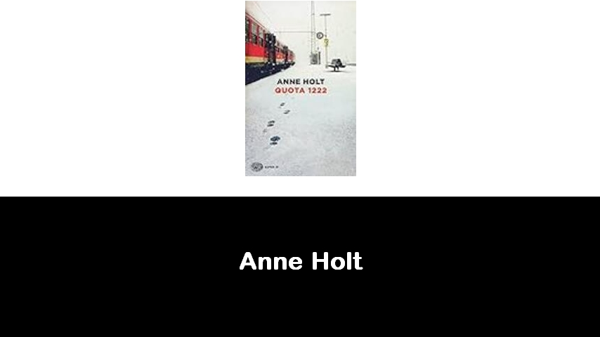 libri di Anne Holt