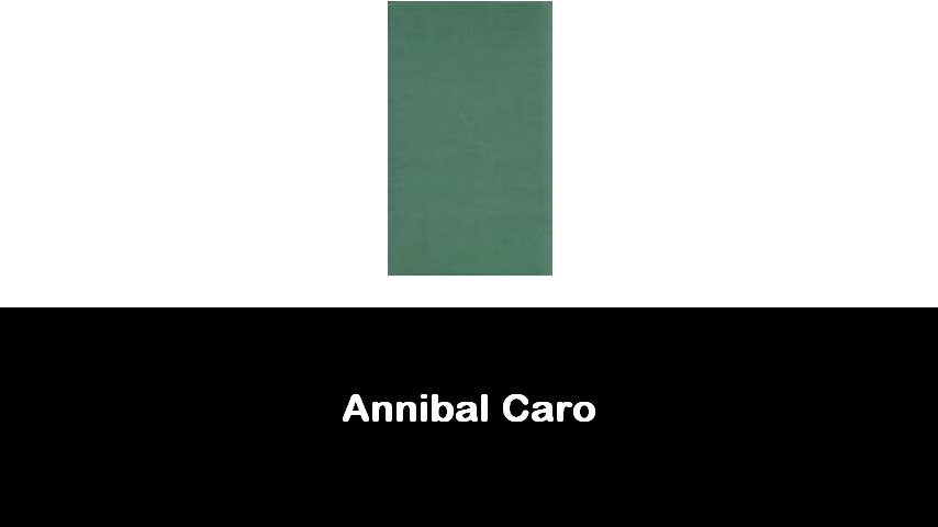 libri di Annibal Caro