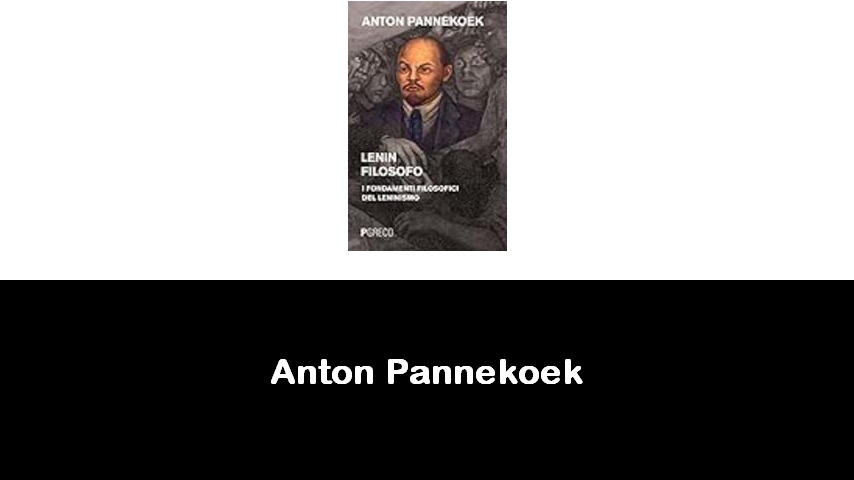 libri di Anton Pannekoek