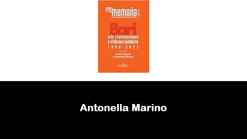 libri di Antonella Marino