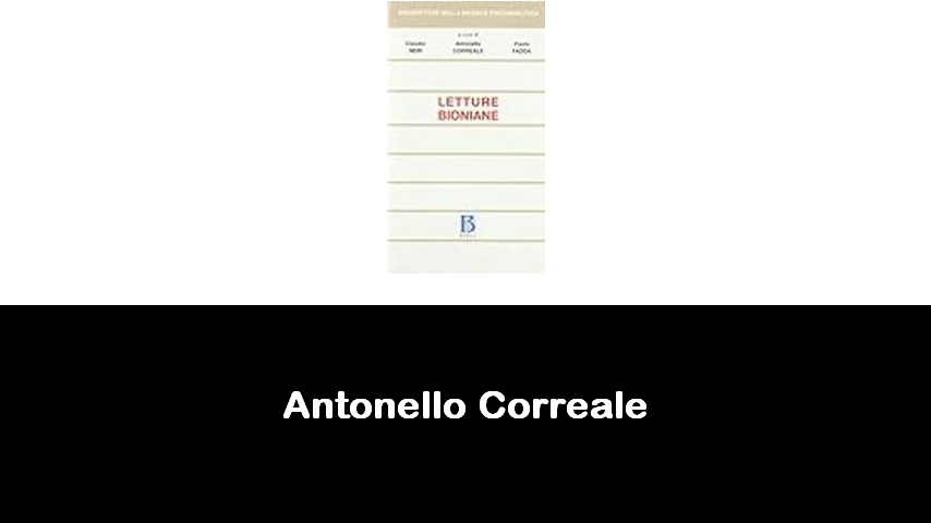 libri di Antonello Correale