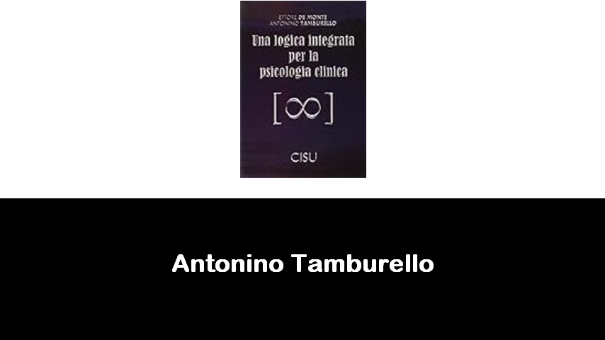 libri di Antonino Tamburello