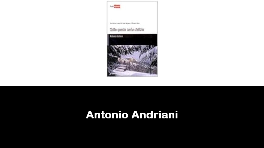 libri di Antonio Andriani