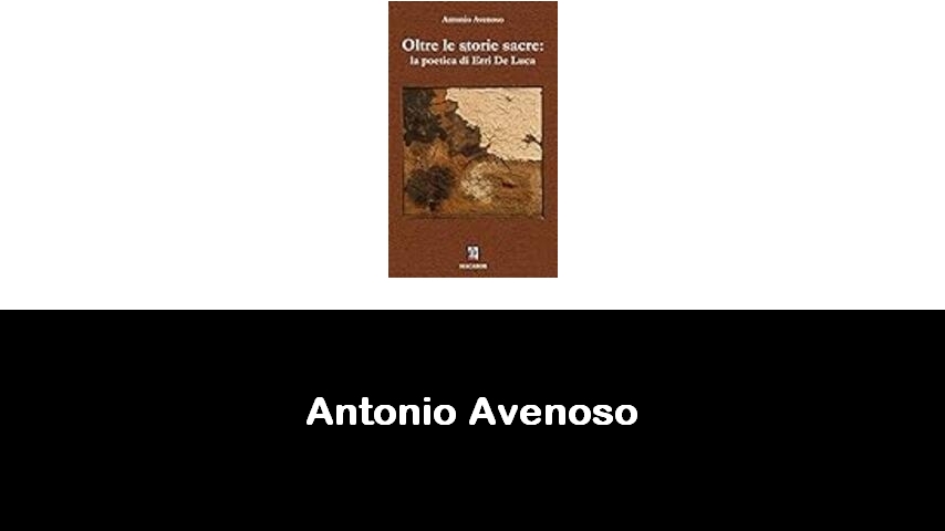 libri di Antonio Avenoso