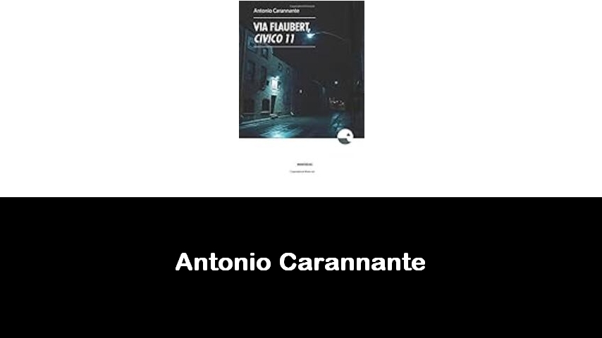 libri di Antonio Carannante