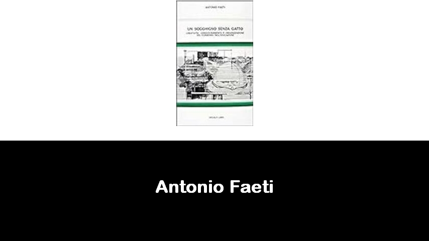 libri di Antonio Faeti