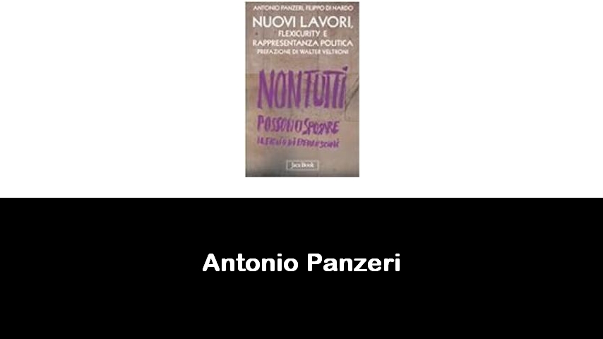 libri di Antonio Panzeri