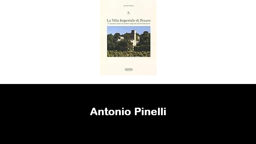 libri di Antonio Pinelli