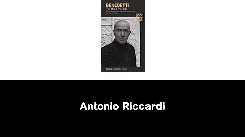 libri di Antonio Riccardi