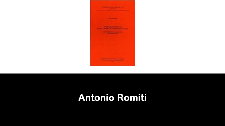 libri di Antonio Romiti