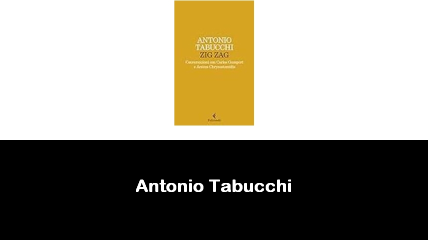 libri di Antonio Tabucchi